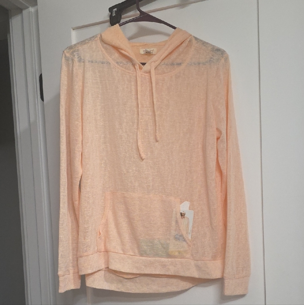 Weatherproof Light Peach Hoodie